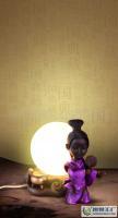 典當(dāng)?shù)乃囆g(shù)與科技 艾派三國變色小夜燈擺件探秘